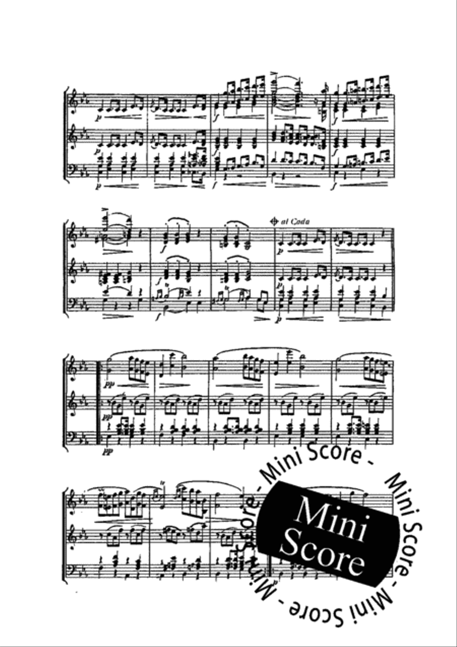 Marche Funebre Fanfare Band scores gallery preview page 5