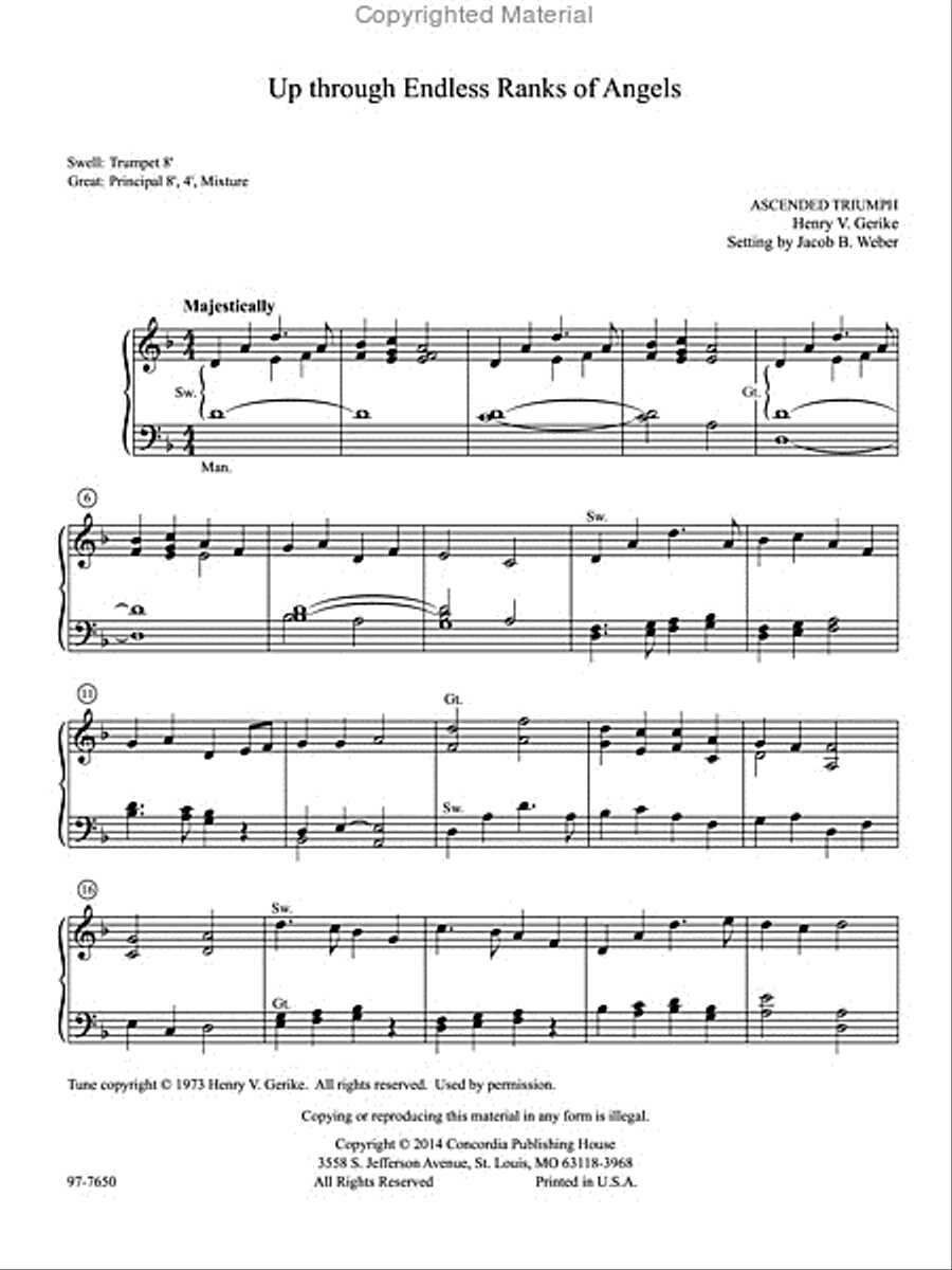 Soli Deo Gloria: Eight Distinctive Chorale Preludes for Every Organist, Set 3 Organ scores gallery preview page 2