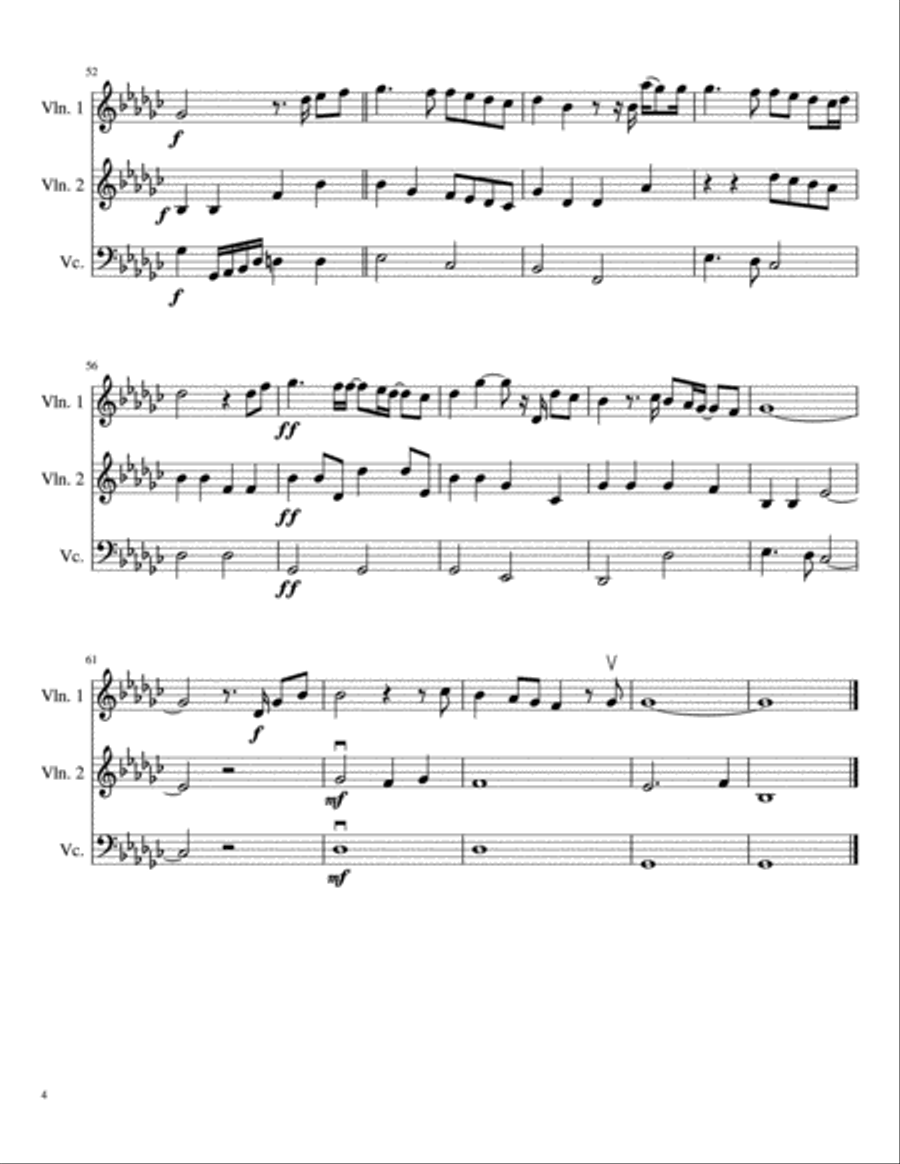 You Raise Me Up You Raise Me Up String Trio scores gallery preview page 5