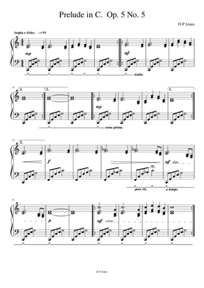 Prelude In C (Op.5 No.5)