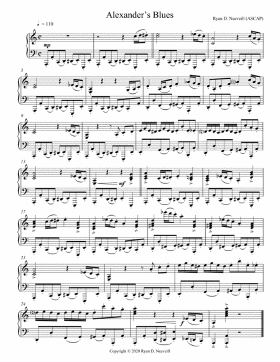 Your Blues Piano Book: Volume I Piano Method scores gallery preview page 4