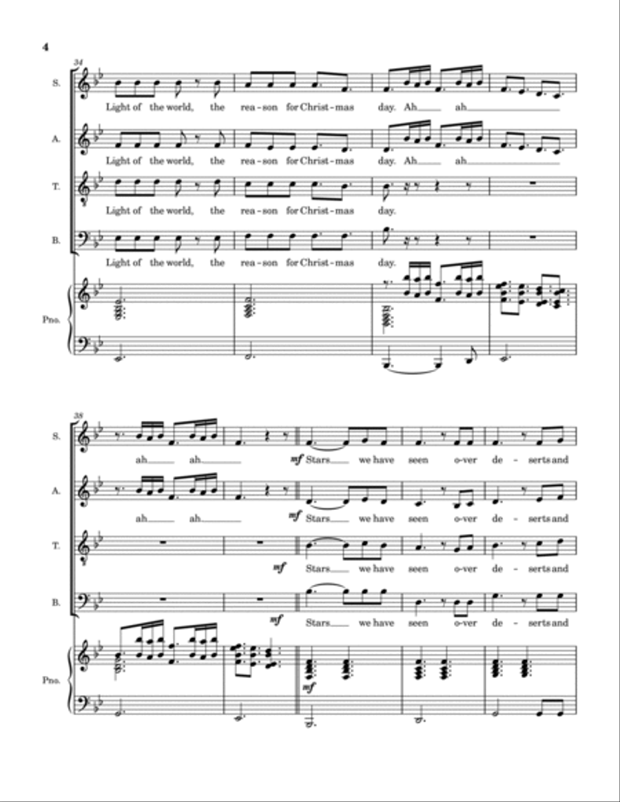 Christmas Day 4-Part scores gallery preview page 5
