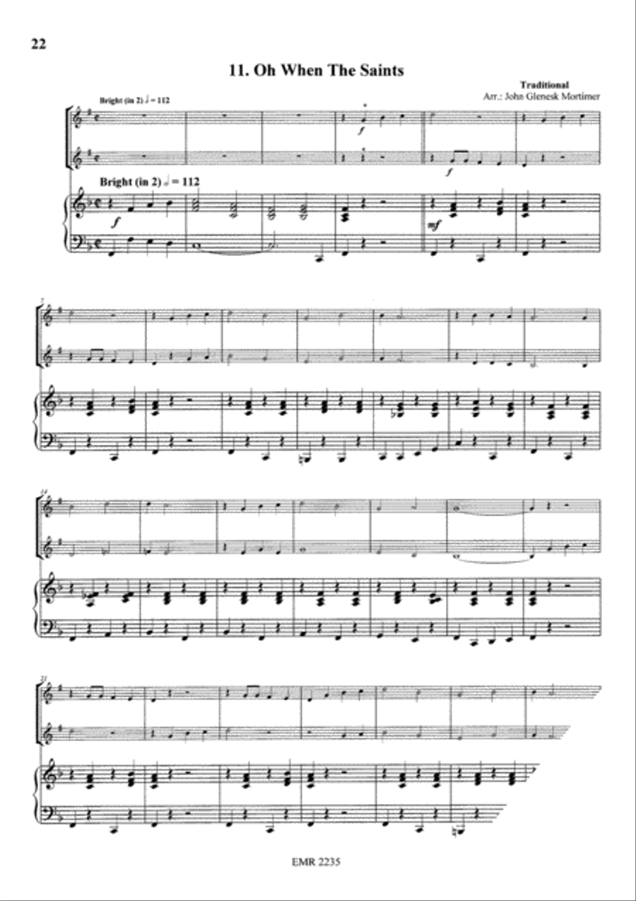 Duos Vol. 2 Clarinet Duet scores gallery preview page 13