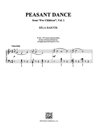 Book cover for Peasant Dance