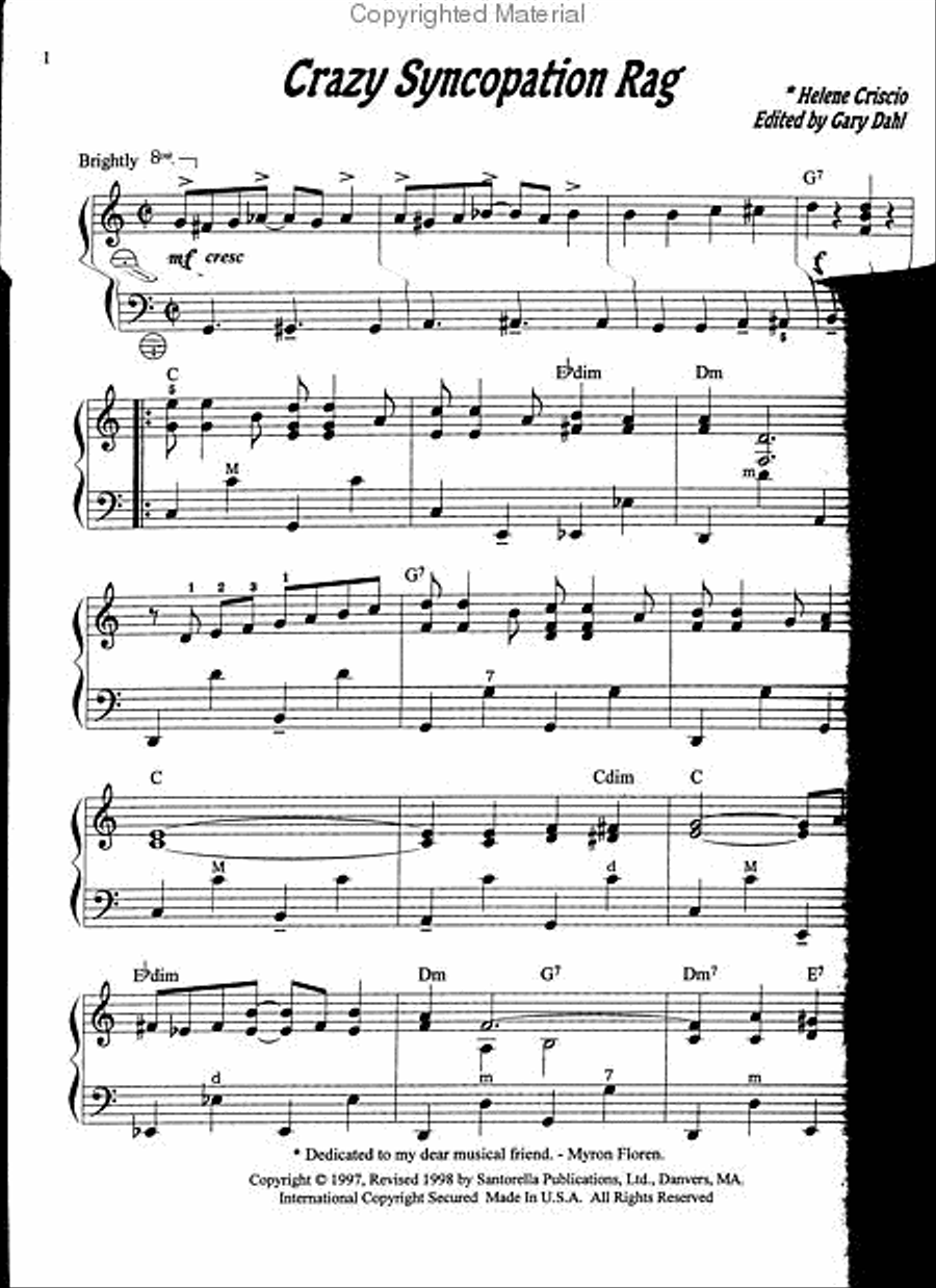 Ragtime Favorites for Accordion with CD Accordion scores gallery preview page 2