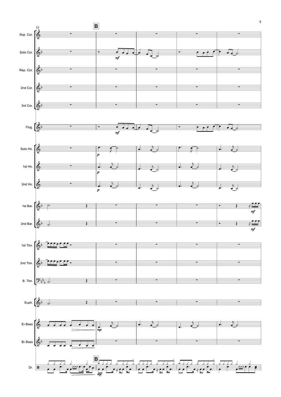 Tubthumping Brass Band scores gallery preview page 3