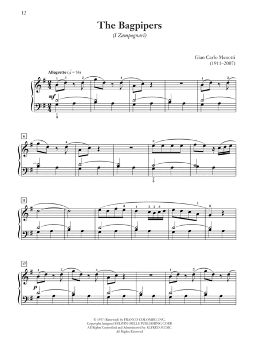 Poemetti Poemetti Piano Solo scores gallery preview page 7