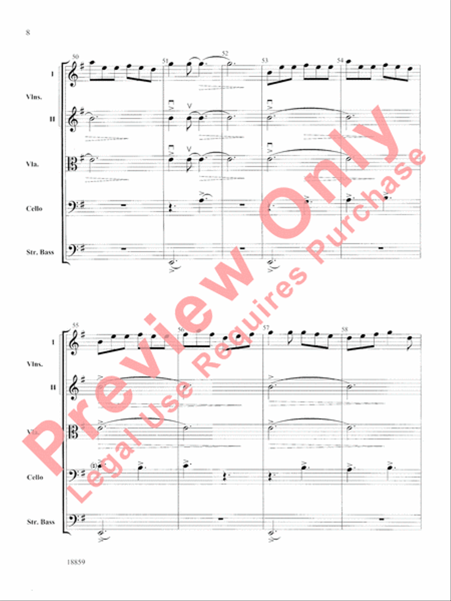 A Gaelic Overture A Gaelic Overture String Orchestra scores gallery preview page 9
