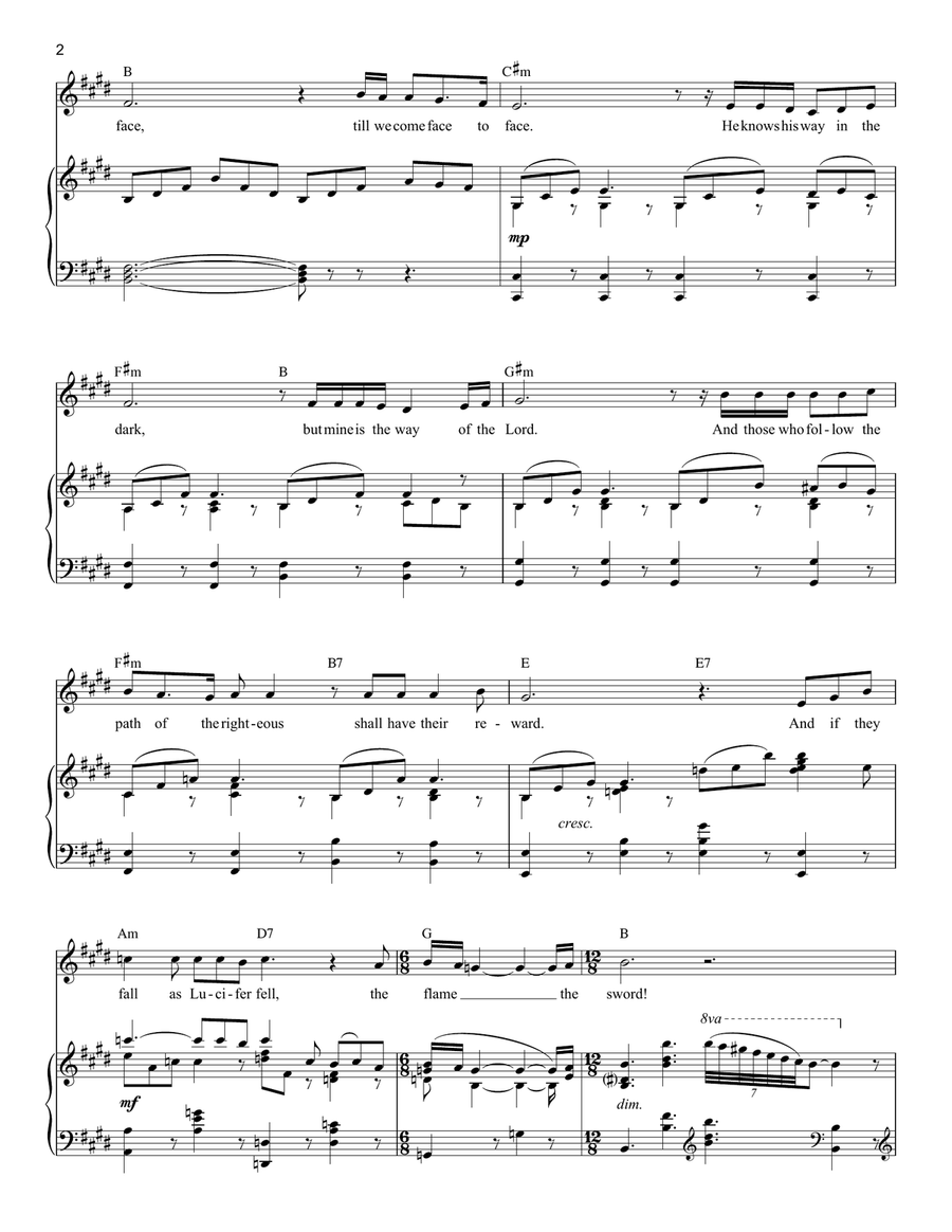 Stars (from Les Miserables) Baritone Horn TC scores gallery preview page 2