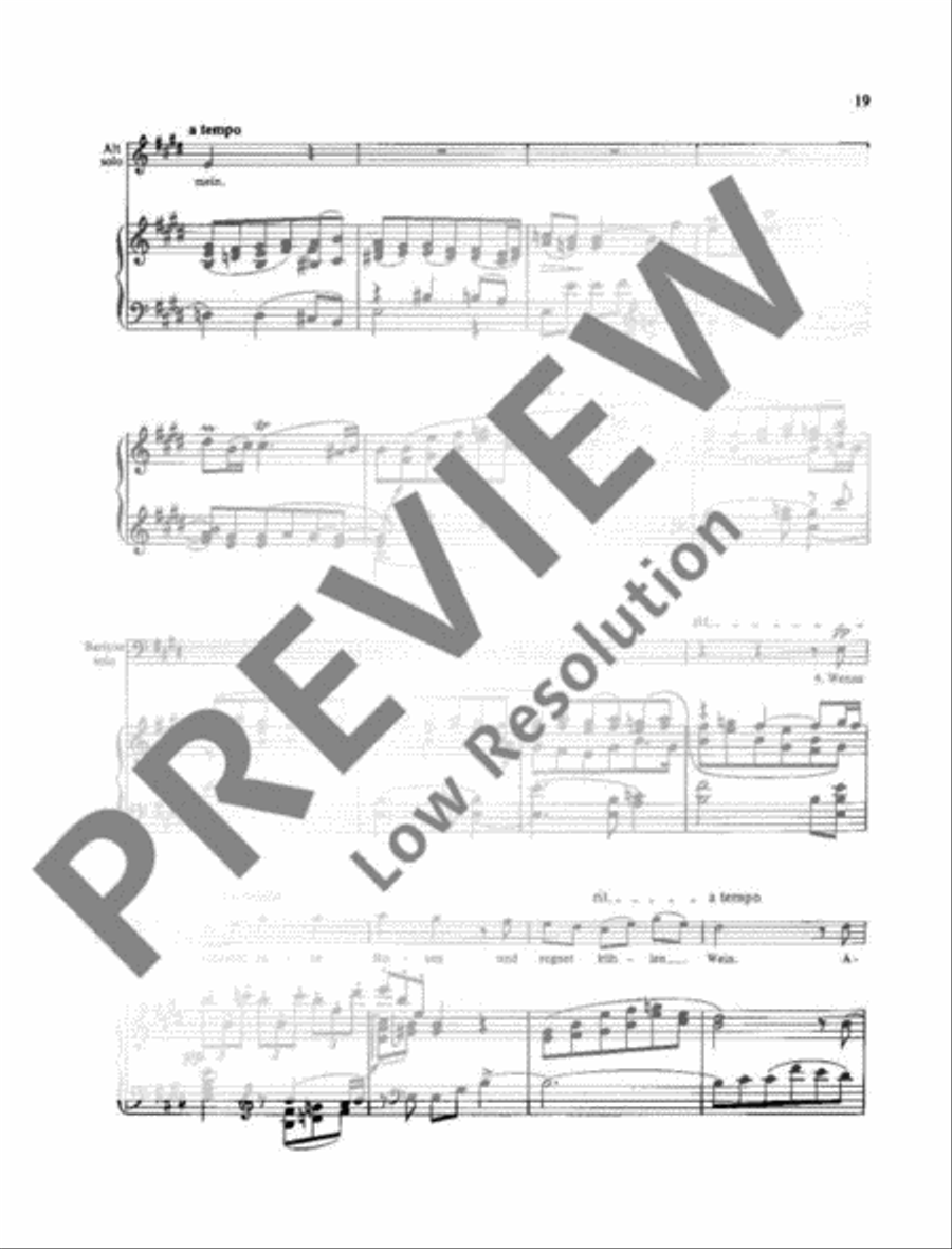 Die Brünnlein, die da fließen 4-Part scores gallery preview page 19