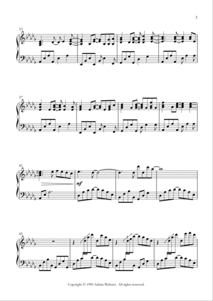The Honey Stealers - CrusaderBeach - Happy Uplifting Piano Solo Piano Solo scores gallery preview page 3