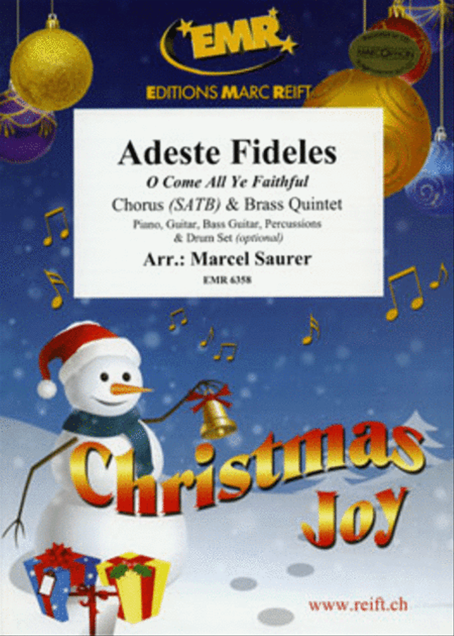Adeste Fideles Adeste Fideles 4-Part scores gallery preview page 1
