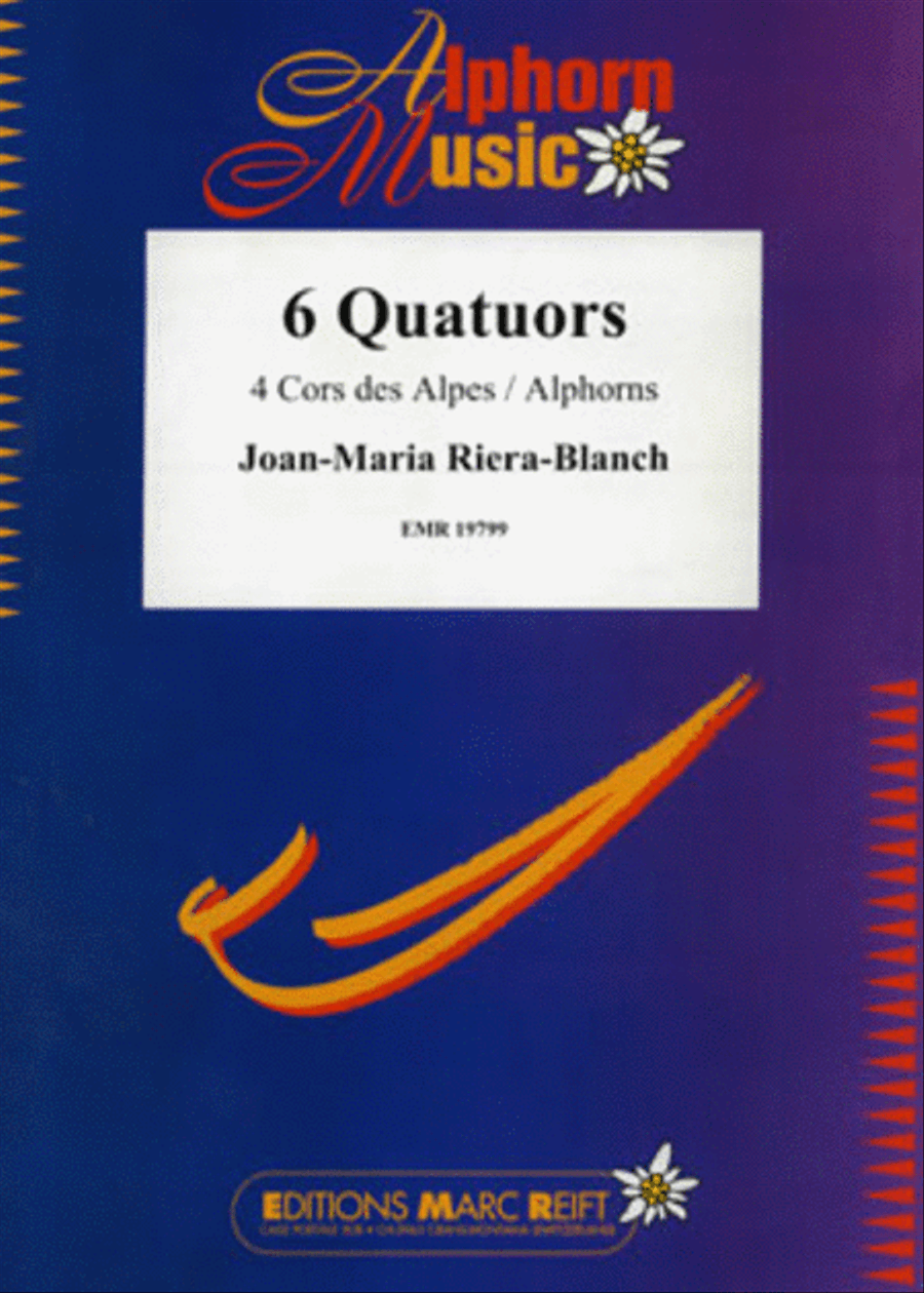 6 Quatuors Alphorn scores gallery preview page 1