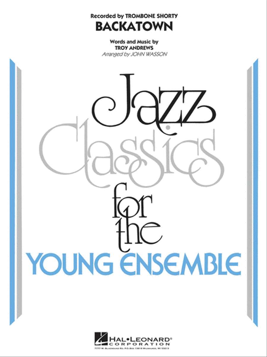 Backatown Backatown Jazz Ensemble scores gallery preview page 1