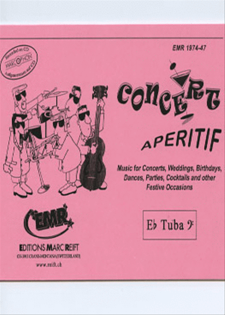Concert Aperitif Concert Band scores gallery preview page 1