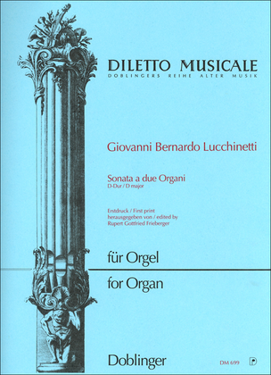 Book cover for Sonata a due Organi