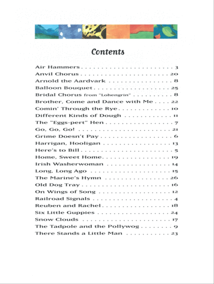 Sight Reading, Book 1 Piano Method scores gallery preview page 4