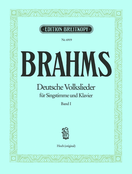 Deutsche Volkslieder, Band 1