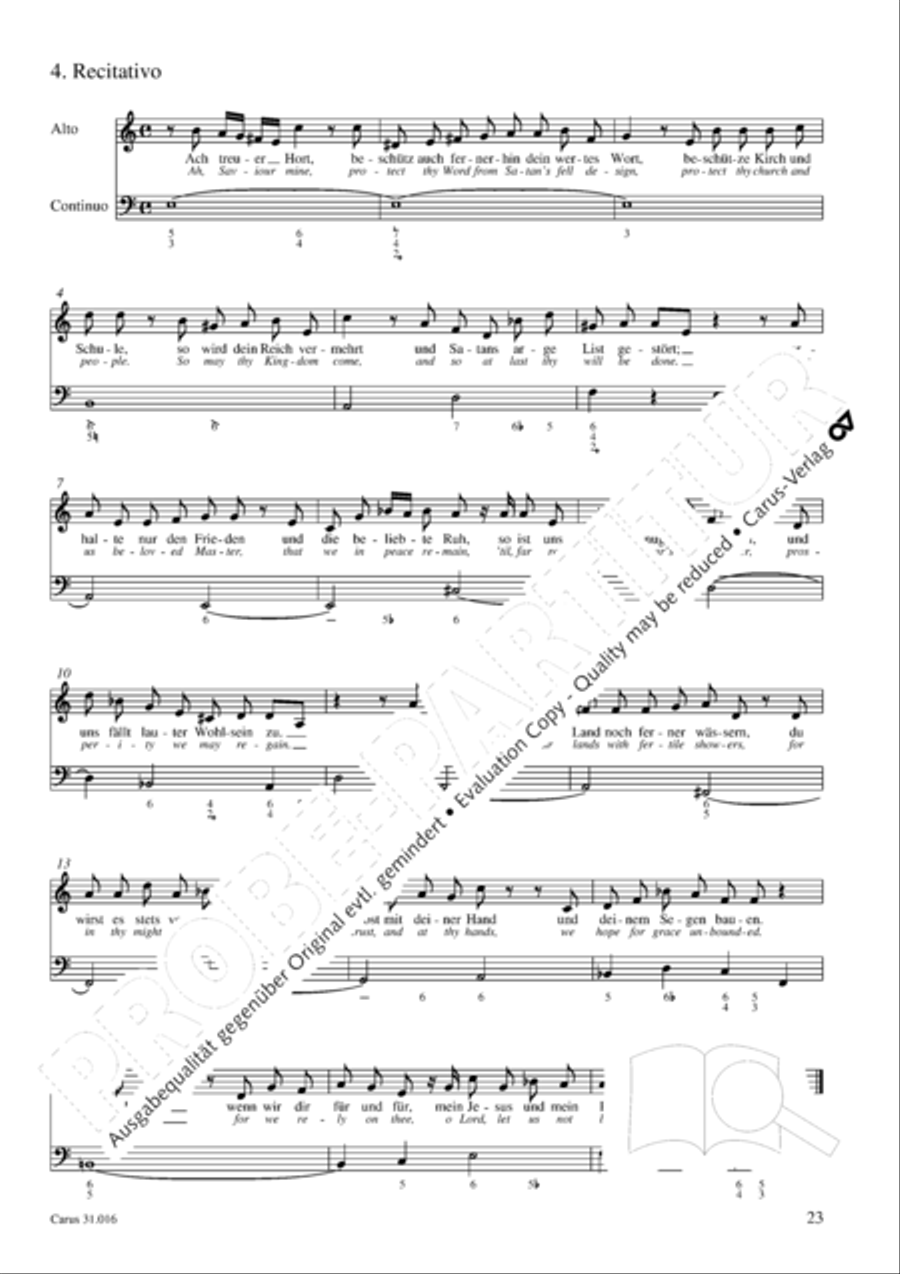 Lord God, thy praise we sing (Herr Gott, dich loben wir) ATB scores gallery preview page 24