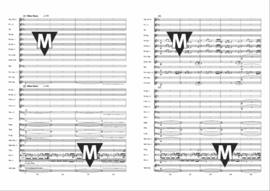 Around the World in 80 Days Concert Band scores gallery preview page 14