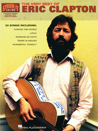 Book cover for The Very Best of Eric Clapton