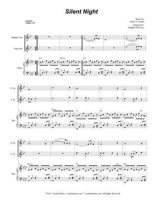 Silent Night (Duet for Soprano and Tenor Saxophone)