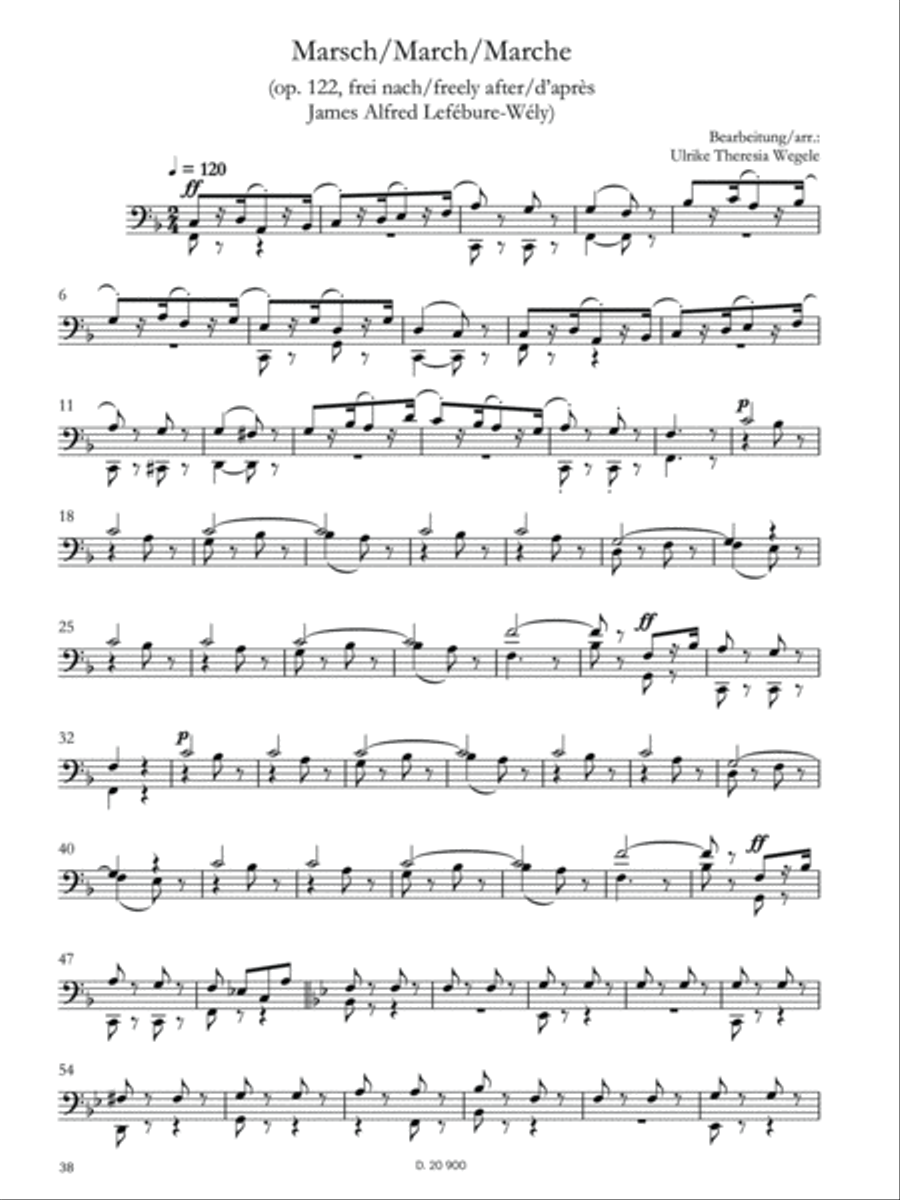 Alles zu Fuss Organ scores gallery preview page 5