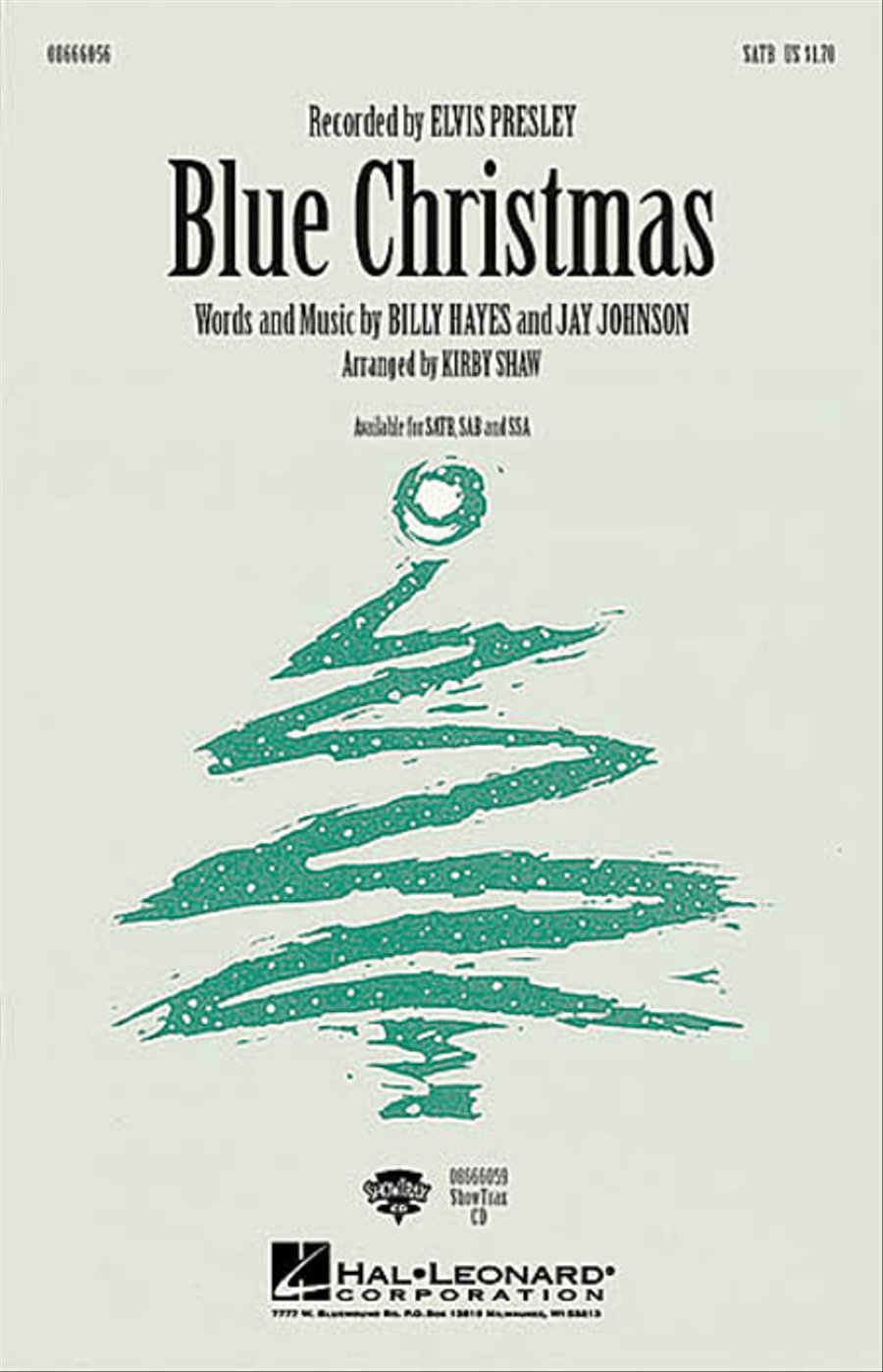 Blue Christmas Show Choir scores gallery preview page 1