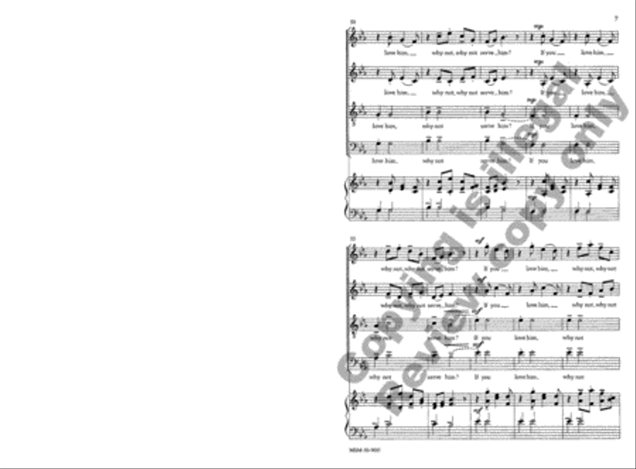 Jacob's Ladder 4-Part scores gallery preview page 6