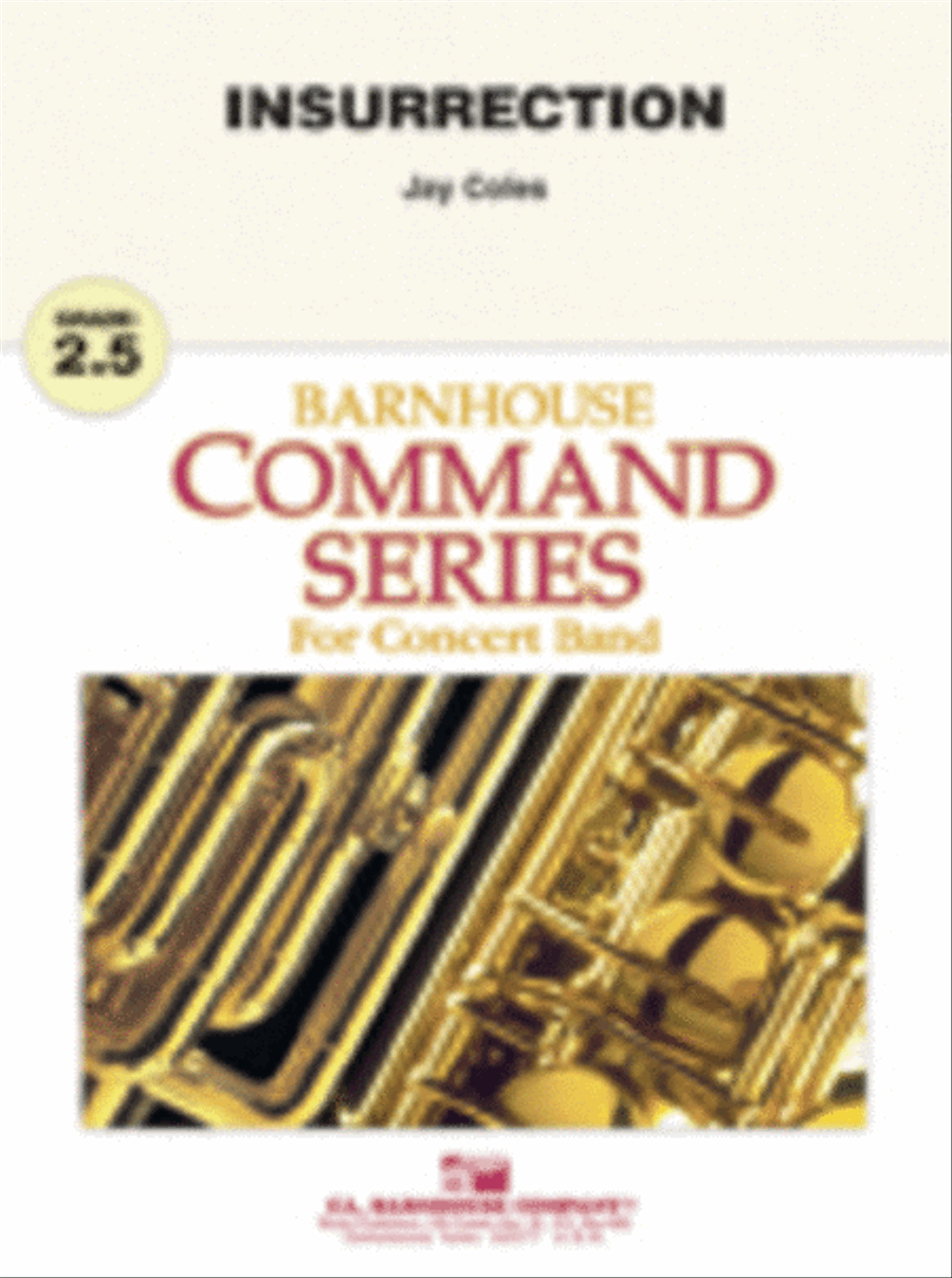 Insurrection Concert Band scores gallery preview page 1