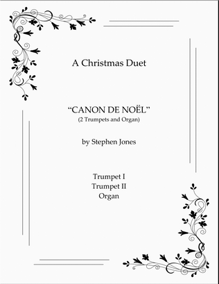 Book cover for Canon de Noël (Christmas Canon)