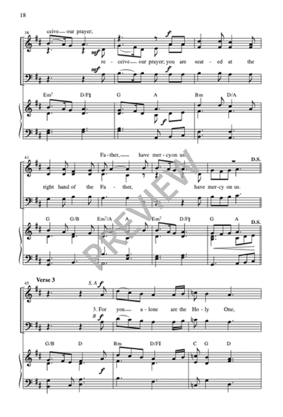 Mass of Joy and Peace, Tenth Anniversary edition - Choral / Accompaniment edition by Tony Alonso S.J. 3-Part - Sheet Music