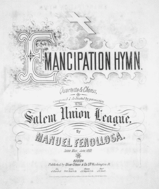 Emancipation. Quartette & Chorus