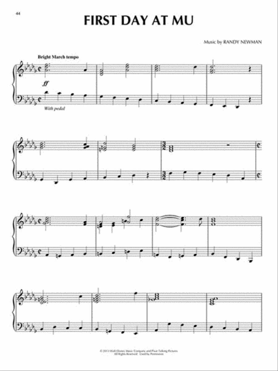 The Monsters Collection Piano Solo scores gallery preview page 4