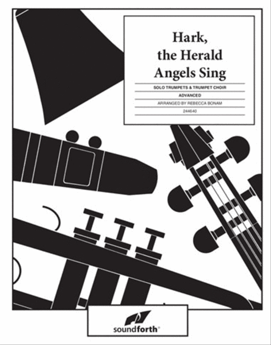 Hark, the Herald Angels Sing Brass Ensemble scores gallery preview page 1