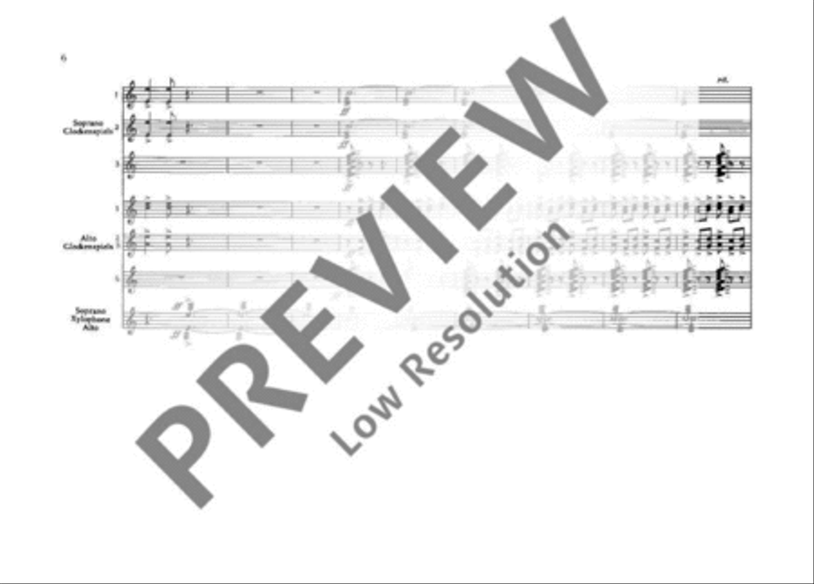The Christmas Story Glockenspiel scores gallery preview page 7