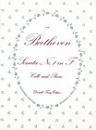 Book cover for Sonata in F, Op. 5, No. 1. Cello and Piano