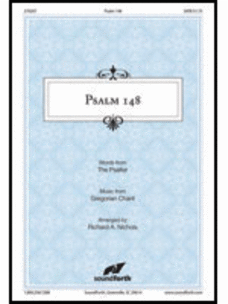 Psalm 148 4-Part scores gallery preview page 1