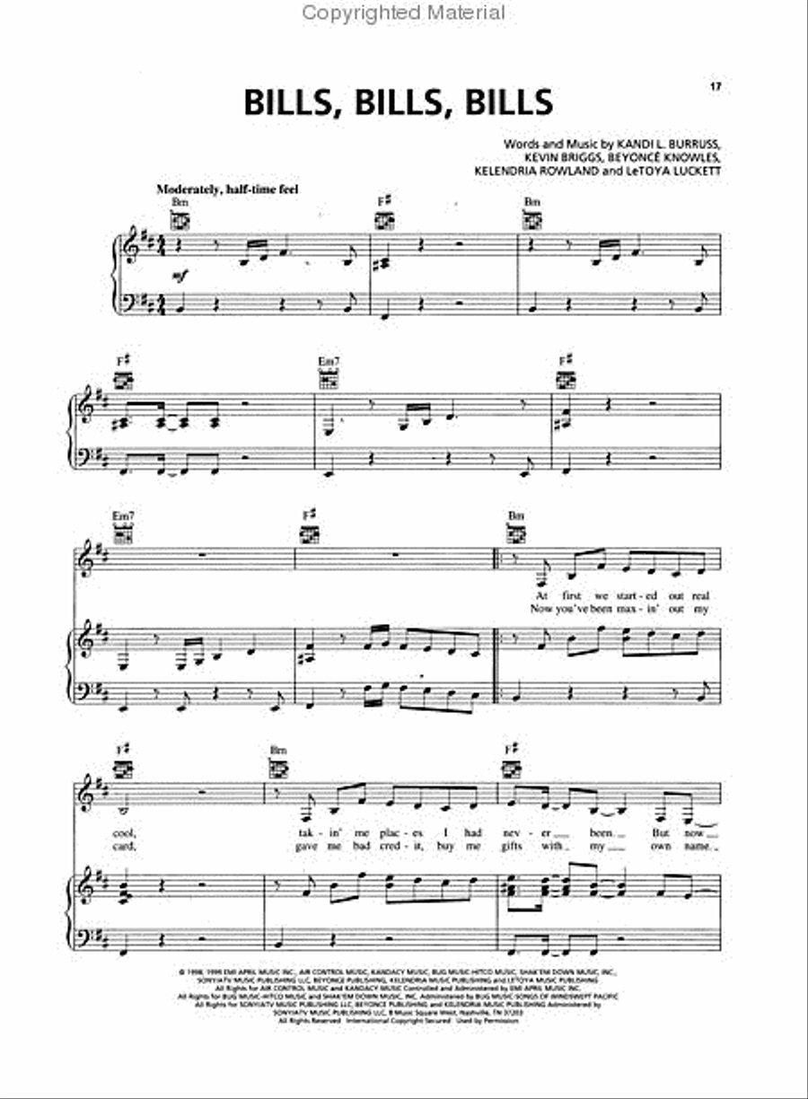 Glee: The Music - The Warblers Piano, Vocal, Guitar scores gallery preview page 3
