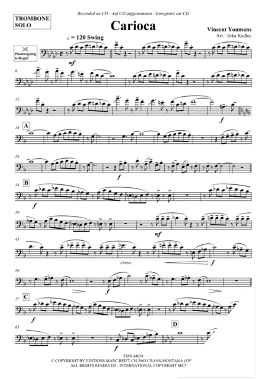 Carioca Piano Accompaniment scores gallery preview page 3