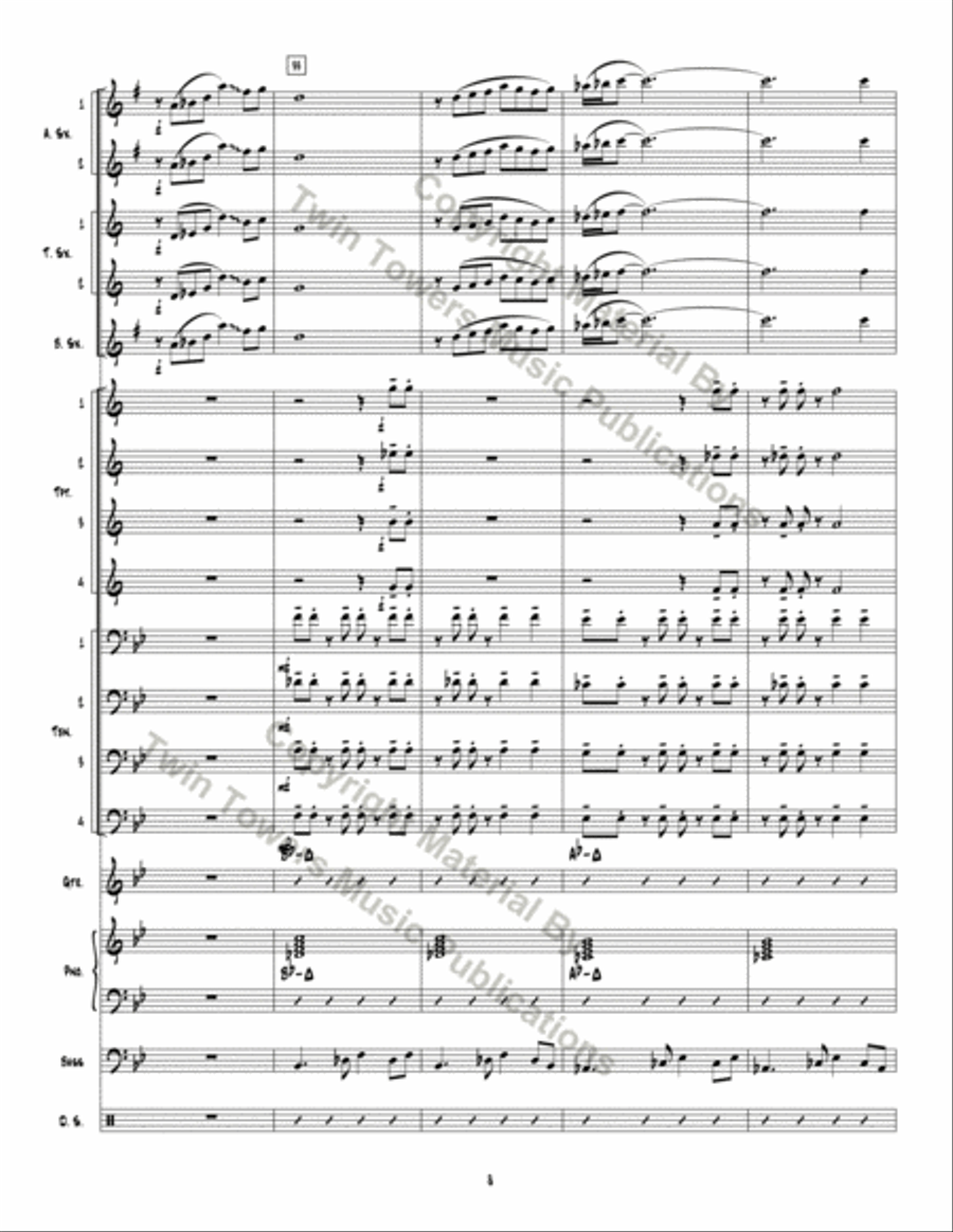 Espionage 2.0 Espionage 2.0 Jazz Ensemble scores gallery preview page 9
