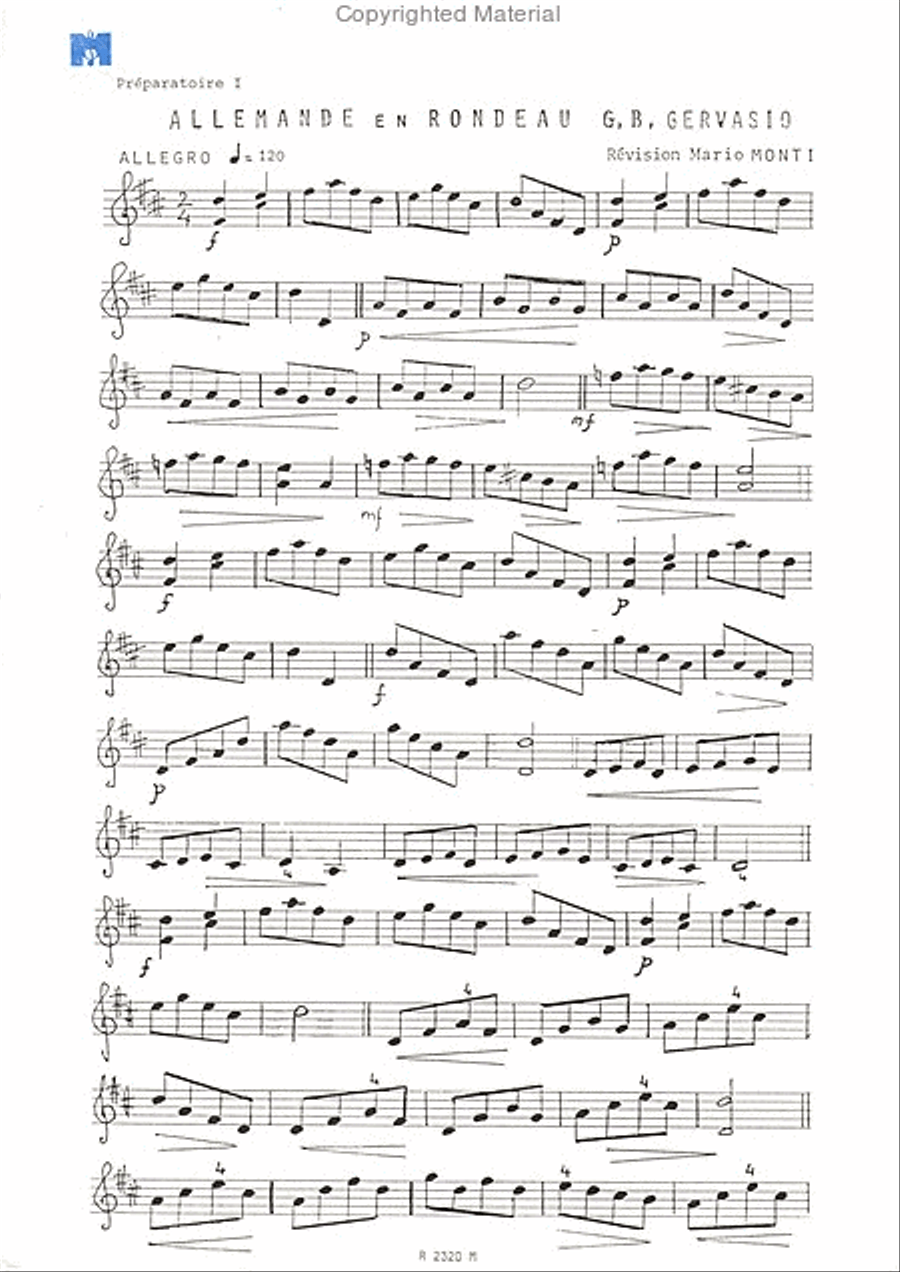 Allemande en rondeau Allemande en rondeau Mandolin scores gallery preview page 2