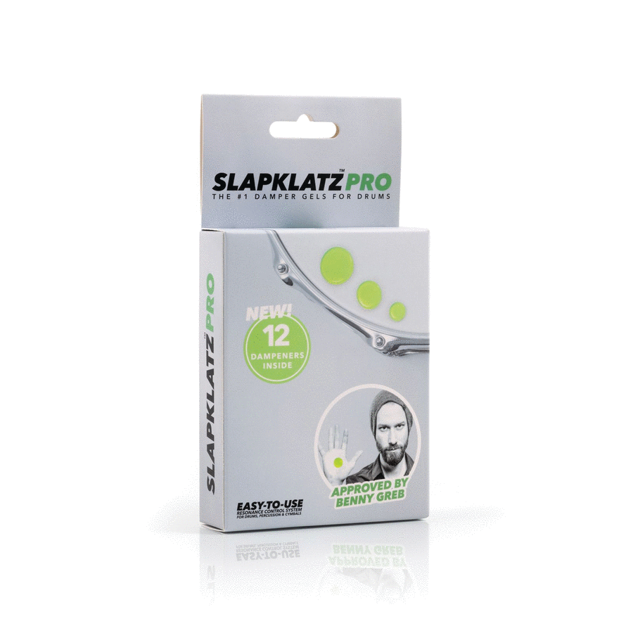 Slapklatz Pro – 12 Gel Pads with Pro Case
