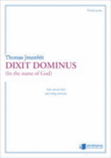 Dixit Dominus, vocal score