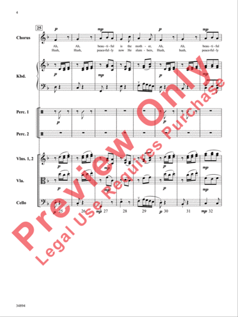 Bring a Torch Choir scores gallery preview page 5
