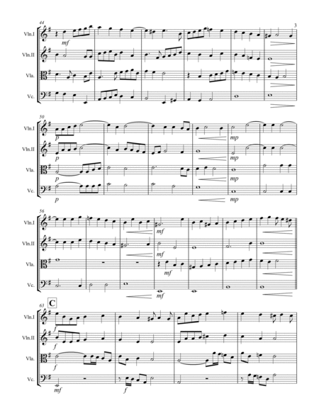 Gabrieli – Canzoni per sonare (for String Quartet) image number null