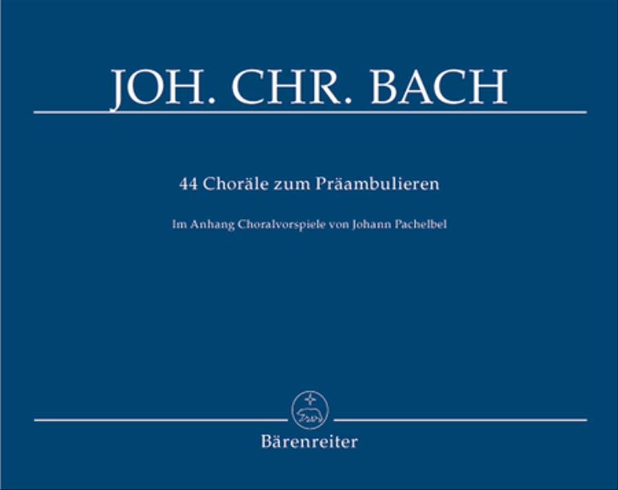 44 Chorale zum Praambulieren