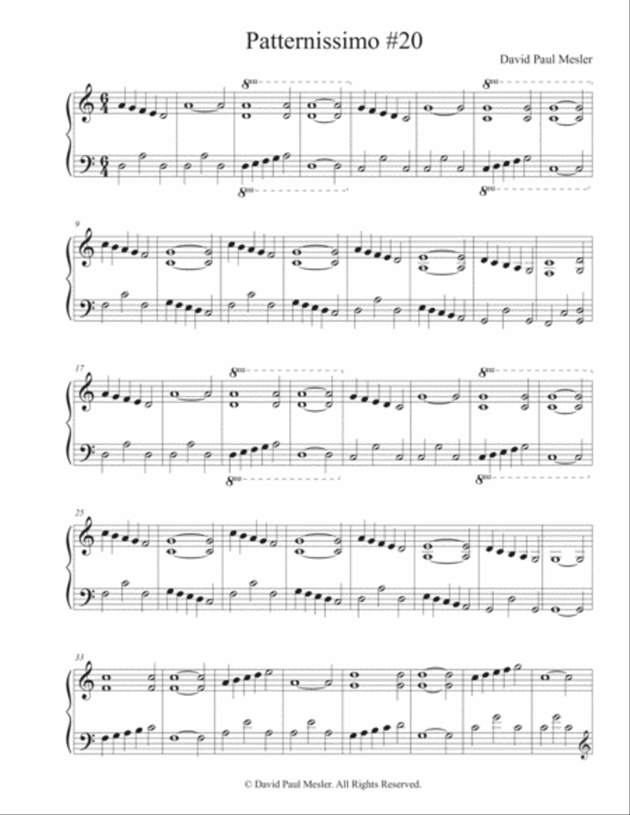Patternissimo #20 Piano Method scores gallery preview page 2