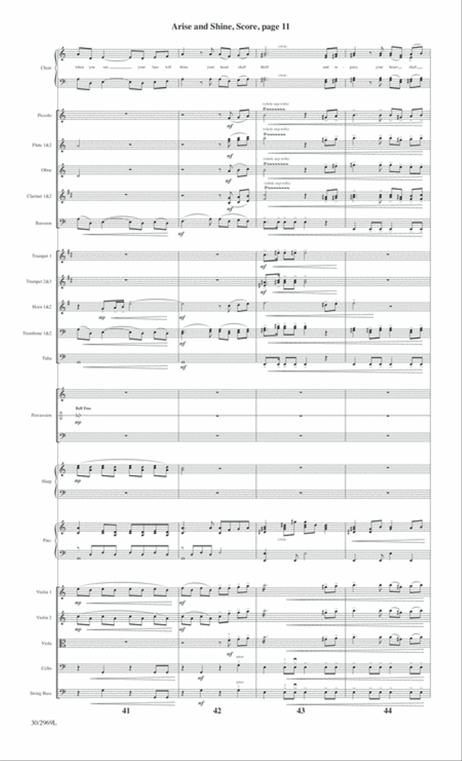 The Heart of Christmas - Full Score Choir scores gallery preview page 196