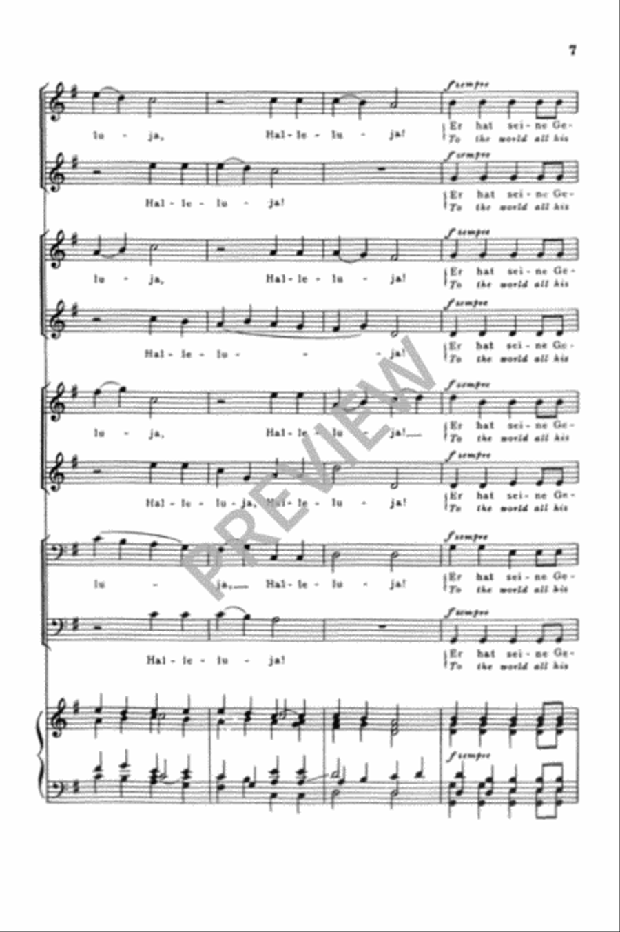 Weinachten (Christmas) Weinachten (Christmas) SSAATTBB scores gallery preview page 8